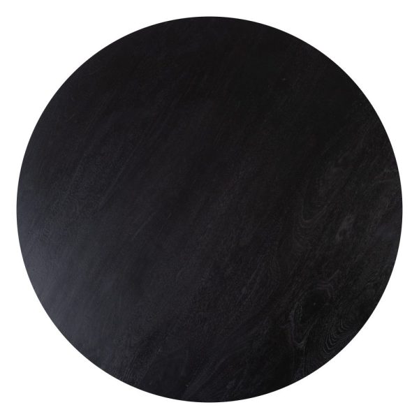S/2 mesa centro natural-negro 80 x 80 x 40 cm