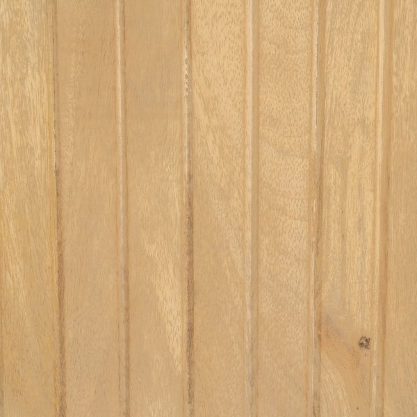 Aparador natural-negro madera-hierro 140 x 40 x 75 cm