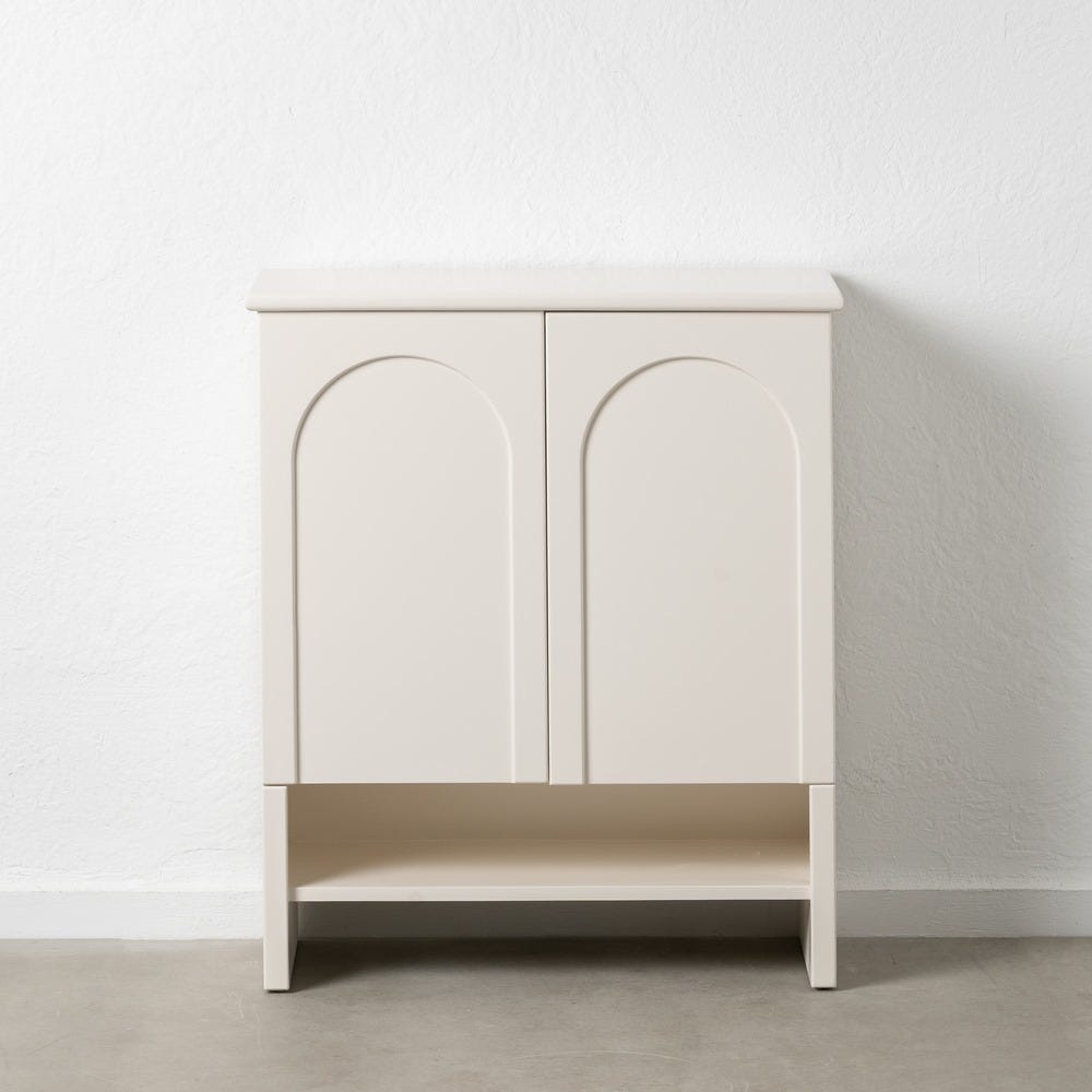 Armario blanco dm dormitorio 80 x 38 x 95 cm - Muebles Orencio - Ixia