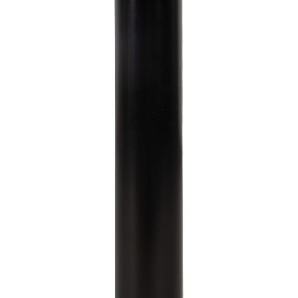 Mesa marrón-negro dm-metal salón 80 x 80 x 74 cm