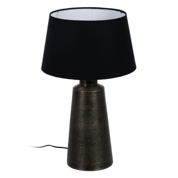 Lámpara mesa cobre metal iluminación 38 x 38 x 66 cm