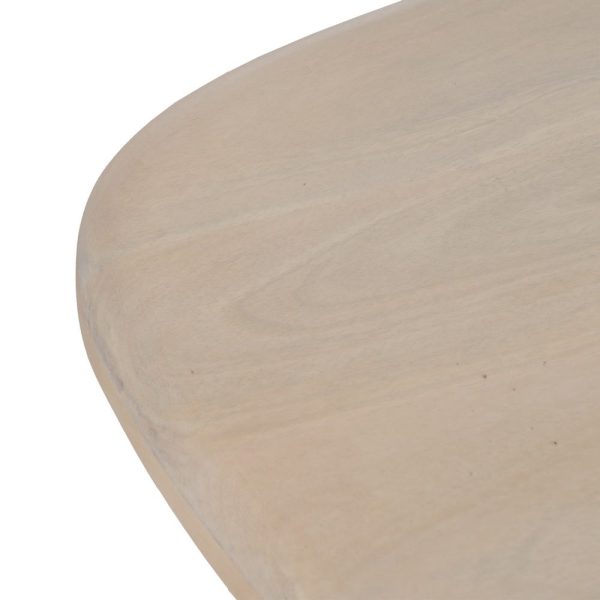 Mesa centro blanco madera-mdf salón 67 x 50 x 38 cm