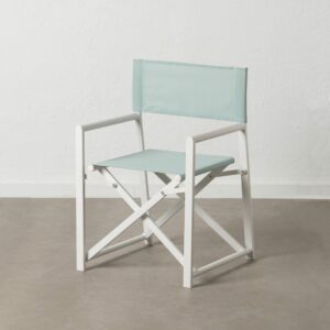 Silla Director Verde-Blanco 56 X 53 X 84 Cm Silla Director Verde-Blanco 56 X 53 X 84 Cm