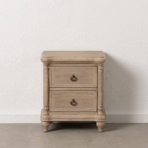 Mueble auxiliar Encant o mesita de noche de estilo provenzal en madera
