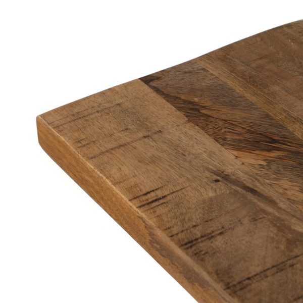 Tablero mesa natural madera de mango 60 x 60 x 3 cm