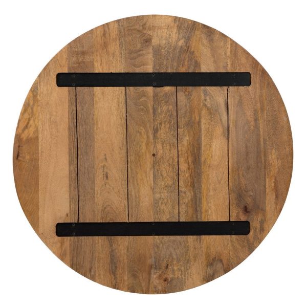 Tablero mesa natural madera de mango 80 x 80 x 3 cm