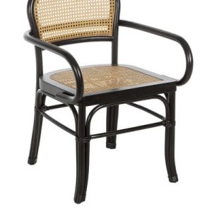 Silla con brazos viena rattan Silla con brazos viena rattan