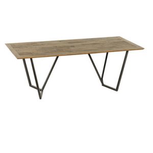 Mesa comedor coimbra olmo y hierro Mesa comedor coimbra olmo y hierro