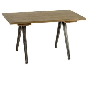 Escritorio obidos roble y hierro