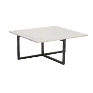 Mesa centro ridaura marmolina blanca veteada Mesa centro ridaura marmolina blanca veteada