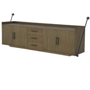 Aparador jubilee para colgar, roble natural y h Aparador jubilee para colgar, roble natural y h