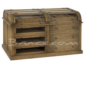 Mostrador doble sils roble