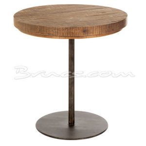 Mesa comedor aspe red. pino y hierro Mesa comedor aspe red. pino y hierro