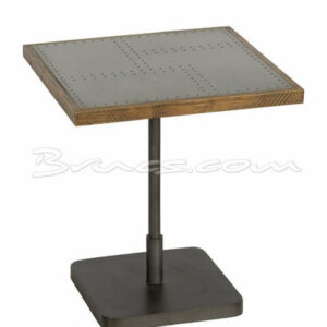 Mesa aux. baja ramond hierro galvanizado y pino Mesa aux. baja ramond hierro galvanizado y pino