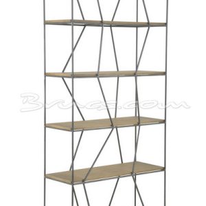 Estantería tromso pq. roble y hierro Estantería tromso pq. roble y hierro