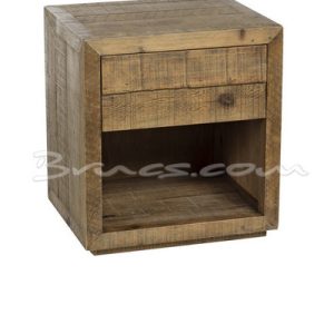 Mesita noche sveti-o pino natural c/ 1 cajón Mesita noche sveti-o pino natural c/ 1 cajón