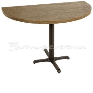 Mesa comedor semicírculo colle roble y hierro Mesa comedor semicírculo colle roble y hierro