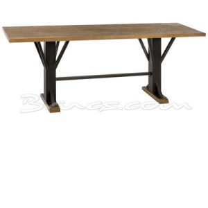 Mesa alta suid roble y hierro Mesa alta suid roble y hierro