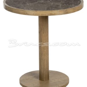 Mesa lagoon redonda piedra y roble Mesa lagoon redonda piedra y roble