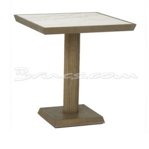 Mesa comedor kotronas cuad. marmolina y roble anti Mesa comedor kotronas cuad. marmolina y roble anti