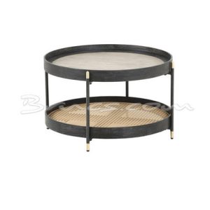 Mesa centro tumaraa roble y rattan Mesa centro tumaraa roble y rattan