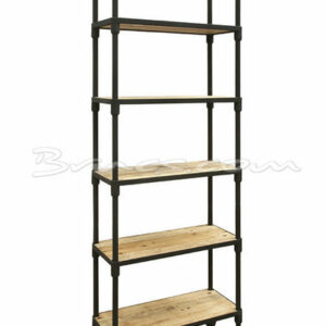 Estantería peq. rascafria olmo reciclado c/hierro Estantería peq. rascafria olmo reciclado c/hierro