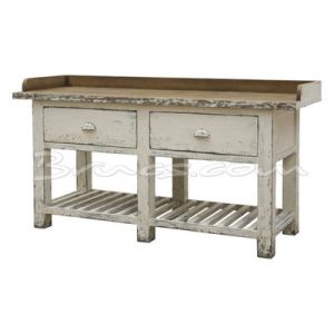 Mostrador gallo pq. pino envejecido