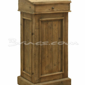 Mostrador nina recepcion pino