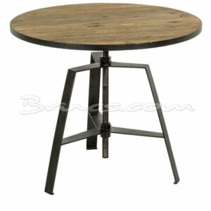 Mesa comedor cork gr. hierro y pino antiguo Mesa comedor cork gr. hierro y pino antiguo