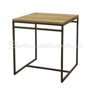 Mesa comedor inca pino rústico y hierro Mesa comedor inca pino rústico y hierro