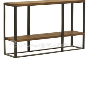 Consola gr. muntaner roble y hierro Consola gr. muntaner roble y hierro