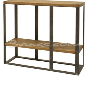 Consola pq. muntaner roble y hierro Consola pq. muntaner roble y hierro