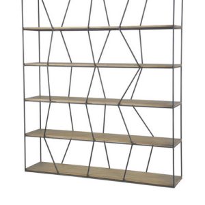 Estantería tromso gr. roble y hierro Estantería tromso gr. roble y hierro