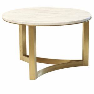 Mesa auxiliar beaver gr. red. marmolina y latón Mesa auxiliar beaver gr. red. marmolina y latón