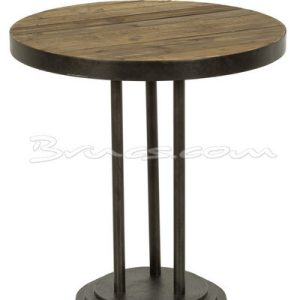 Mesa comedor tiping redonda pino y hierro Mesa comedor tiping redonda pino y hierro