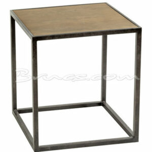 Mesa rincón dublin roble vintage y hierro Mesa rincón dublin roble vintage y hierro