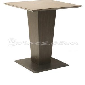 Mesa comedor sirio roble, latón y hierro Mesa comedor sirio roble, latón y hierro