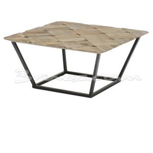 Mesa centro hagar pq. olmo y hierro Mesa centro hagar pq. olmo y hierro