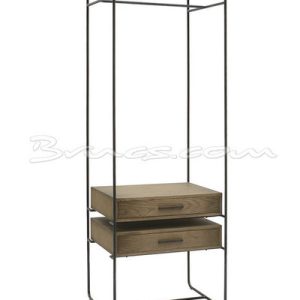 Armario sirsa roble y hierro