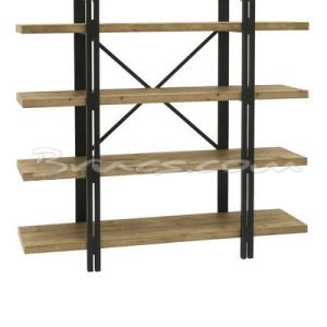 Estantería satem pino antiguo y hierro Estantería satem pino antiguo y hierro