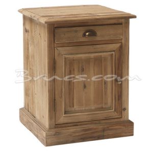 Mesita noche farm pino c/ cajon y puerta apert. iz Mesita noche farm pino c/ cajon y puerta apert. iz