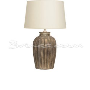 Lámpara koukouri cerámica blanco decapado Lámpara koukouri cerámica blanco decapado