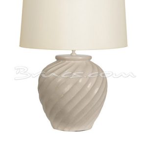 Lámpara lechaina cerámica blanca sin pantalla Lámpara lechaina cerámica blanca sin pantalla