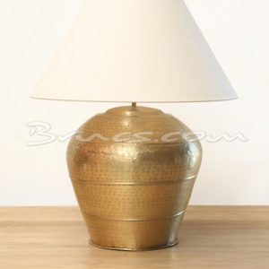 Lámpara schiza latón dorado s/ pantalla Lámpara schiza latón dorado s/ pantalla