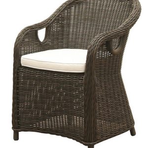 Silla con brazos abril kubu sintético c/cojín uv p