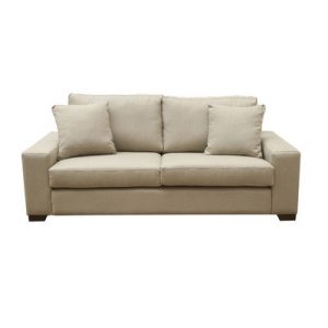 Sofá 2 pzas. claudia c/2 cojines t/ cliente 10,00