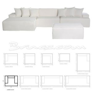 Sillón londres tela cliente 6,50 mt