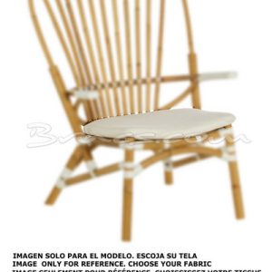 Cojín asiento butaca mindanao tela cliente 1,00 mt Cojín asiento butaca mindanao tela cliente 1,00 mt