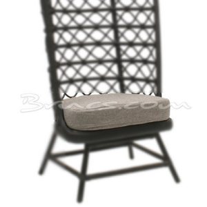 Funda asiento butaca uganda negra tela  1,00 mt