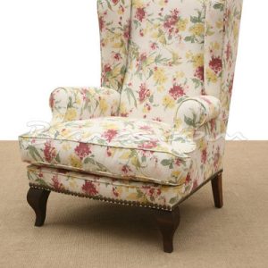 Butaca bretaña con tachas tela cliente 7,5 mt